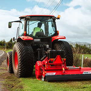 Force S2 roadside mowing
